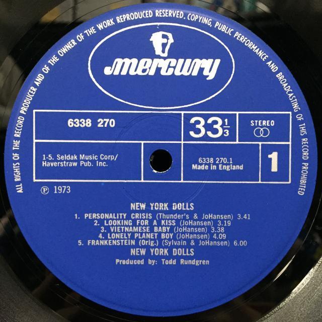 NEW YORK DOLLS / NEW YORK DOLLS 7