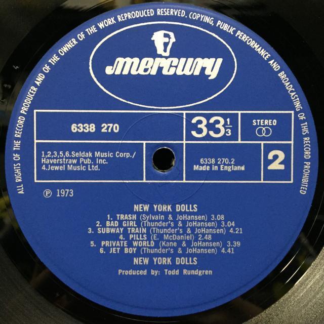 NEW YORK DOLLS / NEW YORK DOLLS 8