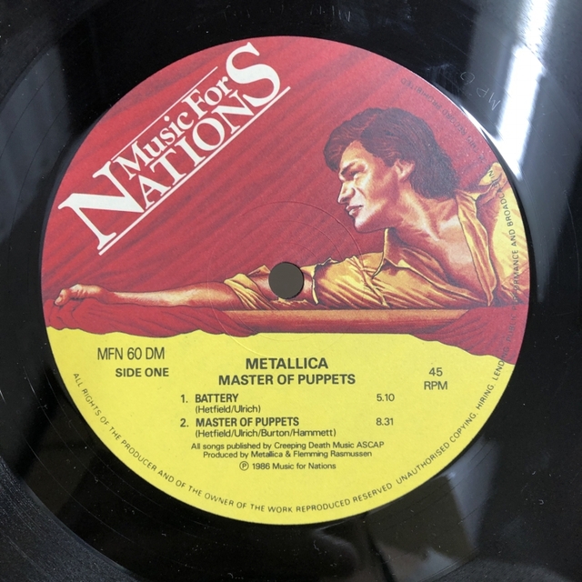 METALLICA / MASTER OF PUPPETS 4