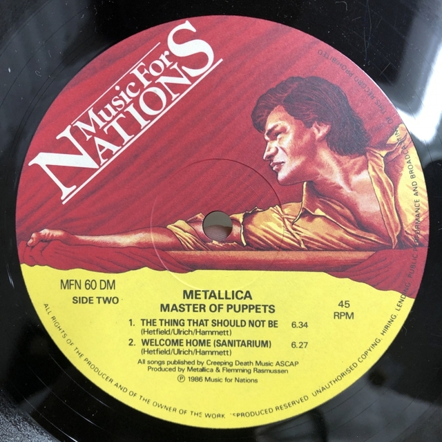 METALLICA / MASTER OF PUPPETS 5
