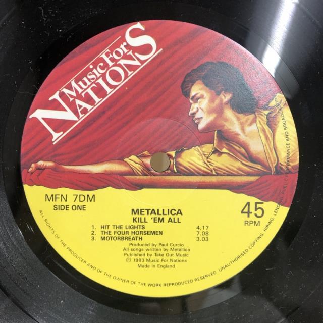 METALLICA / KILL 'EM ALL<Direct Metal Mastering> 4