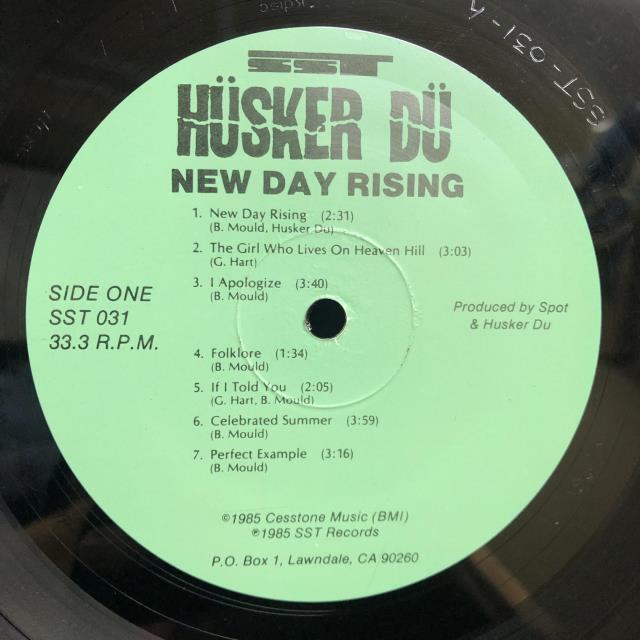HUSKER DU / NEW DAY RISING (LP) 3