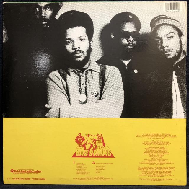 BAD BRAINS / SAME 2