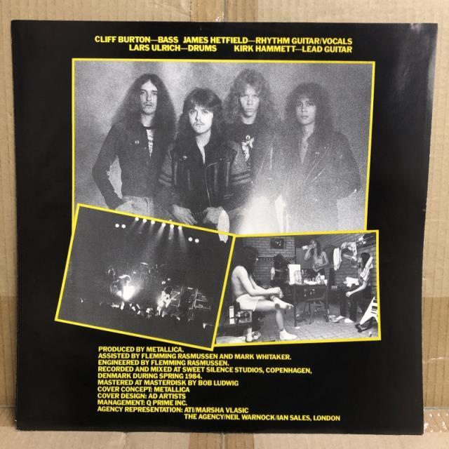 METALLICA / RIDE THE LIGHTNING 3