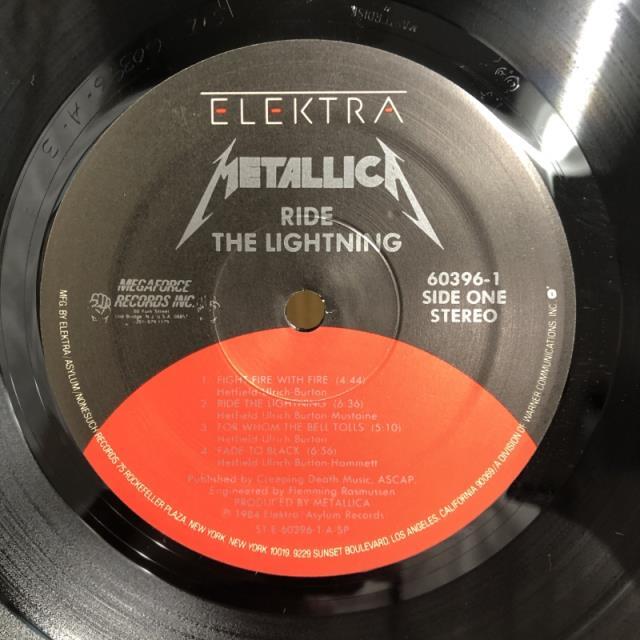 METALLICA / RIDE THE LIGHTNING 4