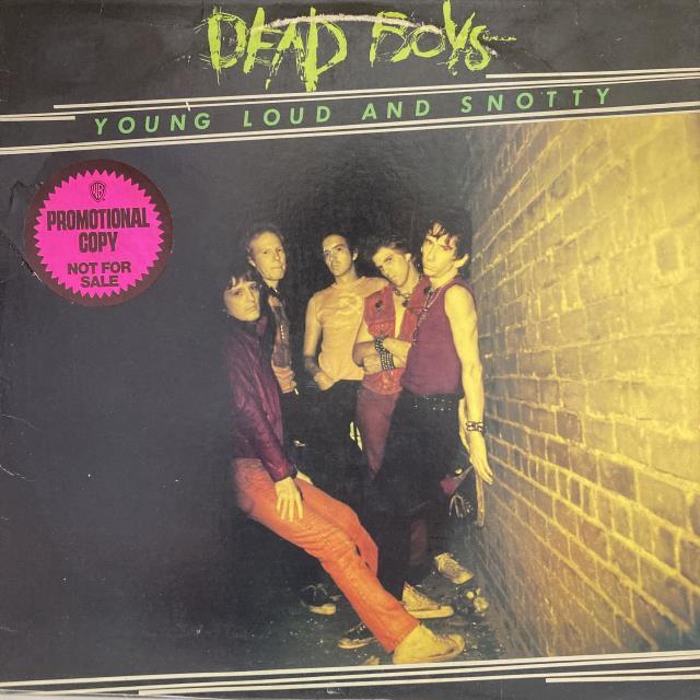 PUNK/中古レコード】DEAD BOYS大名盤1st YOUNG LOUD AND SNOTTY