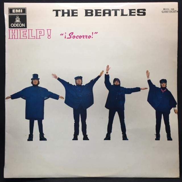 UK最初期盤希少ジャケット THE BEATLES 「HELP!」 UK最初期盤希少ジャケット THE BEATLES 「HELP!」 - メルカリ