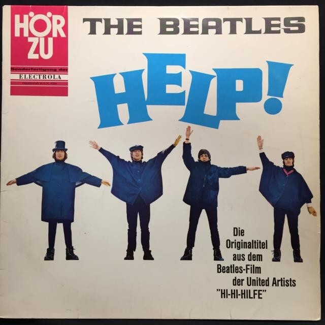 超希少 HELP! THE BEATLES ポスター（当時物） 168858558_o4.jpg?