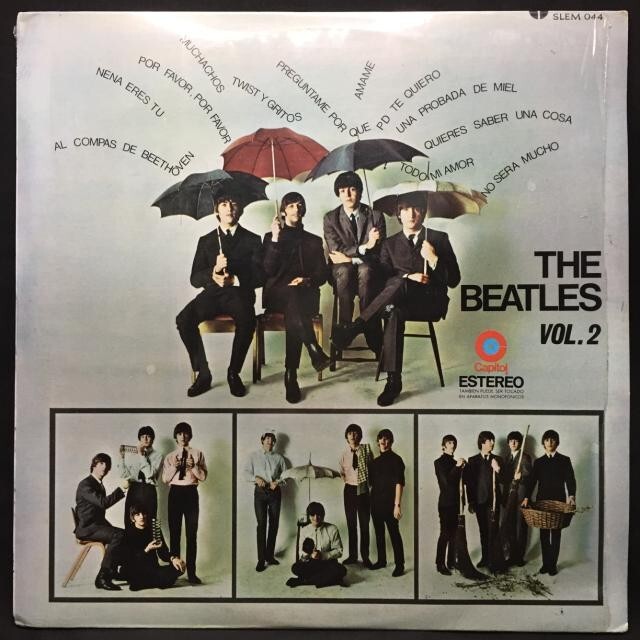 ★美品 スペイン盤 ビートルズ POR SIEMPRE BEATLES ビートルズ THE BEATLES ステレオ！これがビートルズ Vol.1【LP / 国内