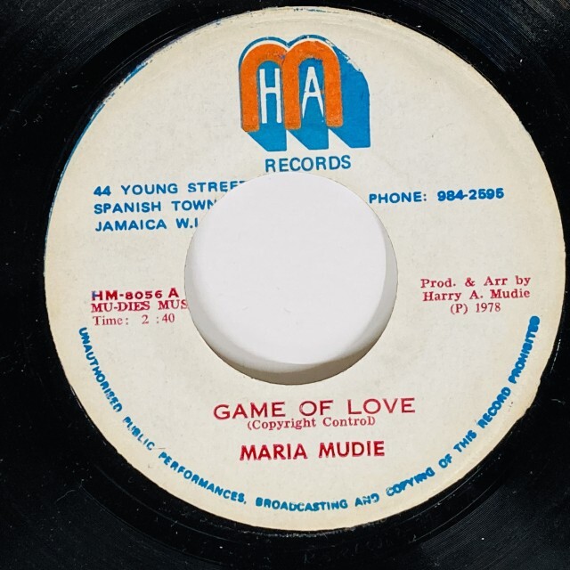 MARIA MUDIE / GAME OF LOVE