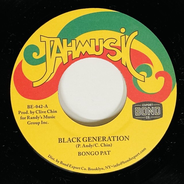 BONGO PAT / BLACK GENERATION