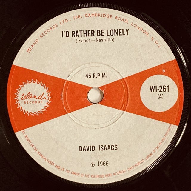 2月19日 (木) 【REGGAE】-新着中古7インチ-本日のレゲエレコードは