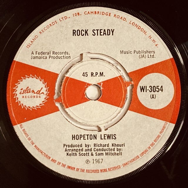 2月19日 (木) 【REGGAE】-新着中古7インチ-本日のレゲエレコードは