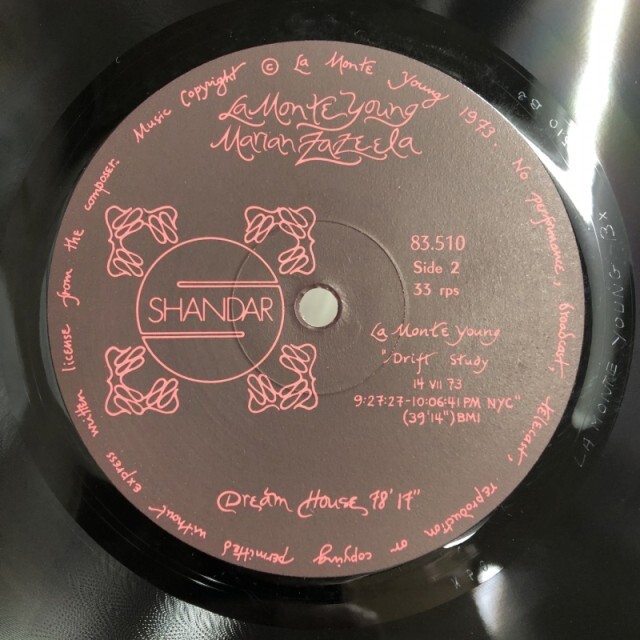 LA MONTE YOUNG / MARIAN ZAZEELA / DREAM HOUSE 78'17
