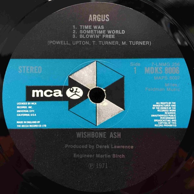 WISHBONE ASH / ARGUS 7