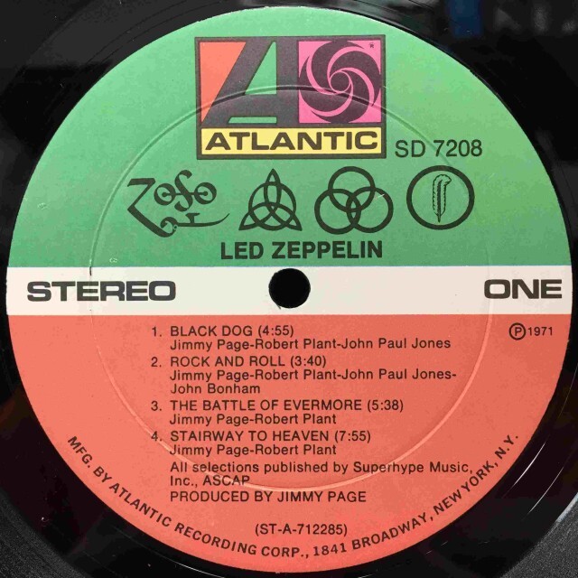 LED ZEPPELIN / LED ZEPPELIN IV 7