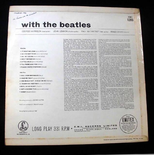 中古】4/12(水) ≪The Beatles≫ 定番のUKオリジナル盤～コレクター