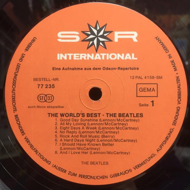 中古】3/4(土) ≪THE BEATLES各国盤≫ WORLDWIDE特別編！！ヨーロッパ盤～稀少南米盤まで、大量50枚オーバーのスペシャルラインナップ！！  : ディスクユニオン新宿ロックレコードストア