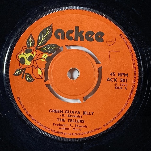 REGGAE】-中古7インチ値下げ- PRICE DOWN!! 480円～87枚値下げ