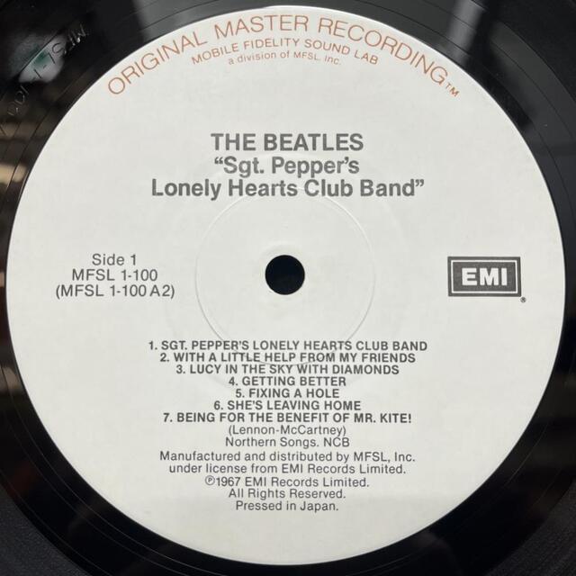 ザ・ビートルズ（The Beatles）1964年頃のUS盤がモノラルで