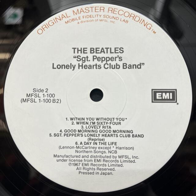 中古】3/4(金) 5F BEATLES ～US盤を中心に人気のモービル、欧州